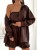 Komplet damski Linen Breeze Set beż Lil Glam