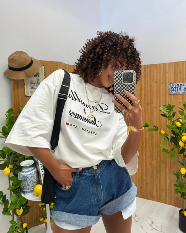 szorty mom fit la milla